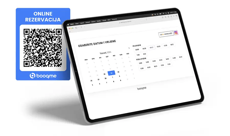 Rezervacije pomoću QR koda